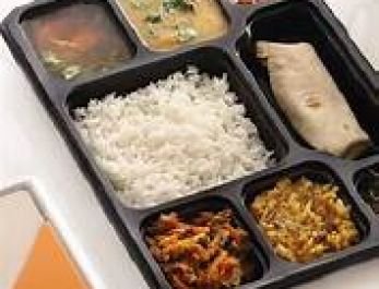 Meal Trays with Sweets